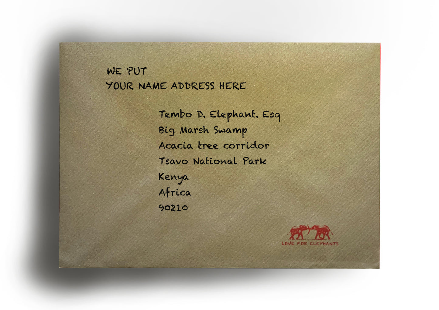 Love for Elephants Monthly Mail Club